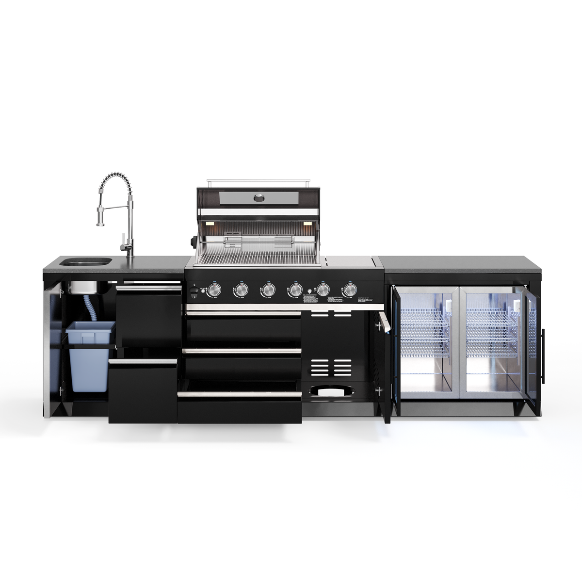 BB-M1 Outdoorküche | Gasgrill | Clean | Cool-Duo